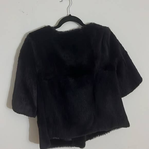 Shyde Rabbit Fur Coat - Picture 3 of 6